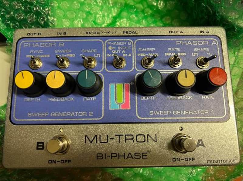 Mutron Mu-Tron Bi-Phase Vintage Silver biphase phaser 2024 - silver image 1