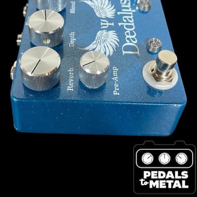 Coppersound Pedals Daedalus Dual Reverb with Expression 2016 - Present - Blue - X16061 image 7