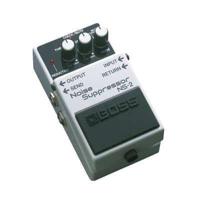 Boss NS-2 Noise Suppressor (Silver Label) 1989 - Present - White image 2