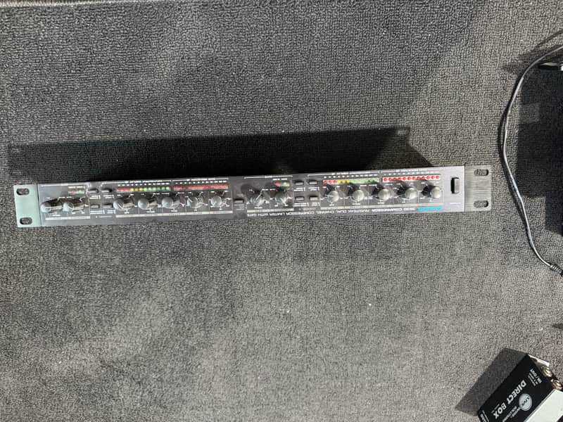 Alesis 3630 Dual-Channel Compressor / Limiter with Gate 1990s - Black image 1