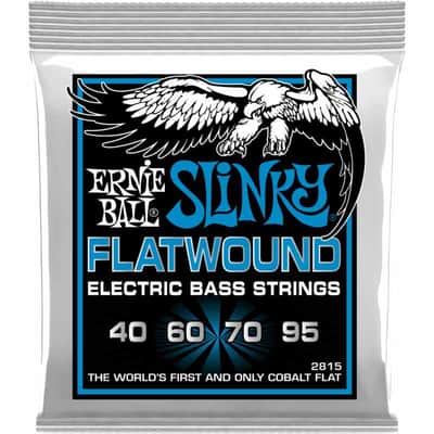 Ernie Ball 2815 Slinky flatwound 40-95 image 1