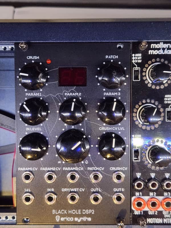 Erica Synths Black Hole DSP 2 2014 - Present - Black image 1