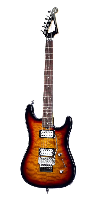 CLEARANCE/PRICE DROP** - Authentic Floyd Rose International 2 Series Electric Guitar - 3 Tone Sunburst image 1