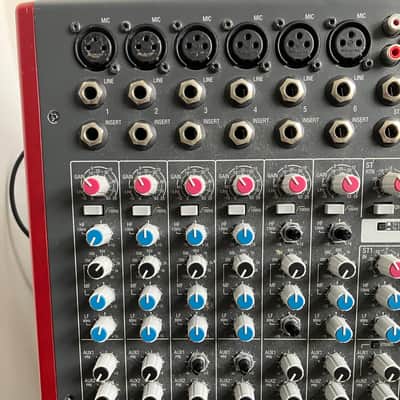 Allen & Heath ZED-14 14-Channel Mixer 2007 - Present - Black/Red image 4