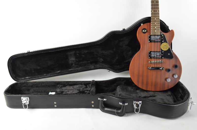 Used Worn Brown Epiphone Les Paul Studio Electric Guitar with Hard