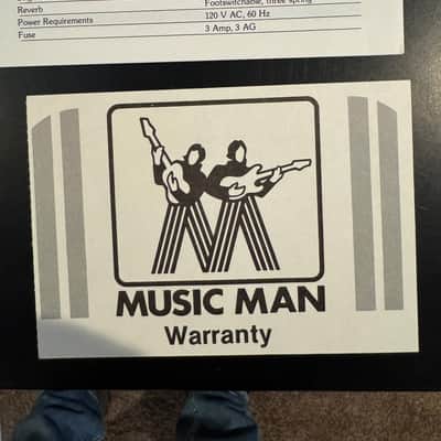 Music Man RD-Fifty 50-Watt 1x12 Guitar Amplifier 1982 - Blonde image 12
