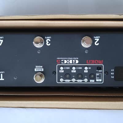 MOEN GEC-5 MIDI Guitar Pedal FX Switcher - 5 Loop Foot Controller Routing System NEW Release! image 7