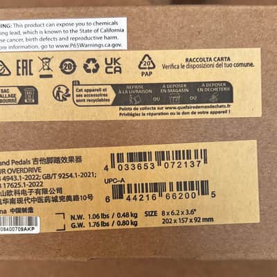 Behringer Centaur Overdrive - V1 Lawsuit Model - SEALED - Oct 2024 First run image 4