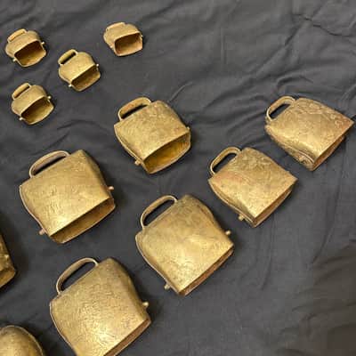 Almglocken Alpine Bells Tuned Cowbells, 2 OCTAVES (26 Bells), C'' to C'''' image 19