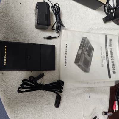 Mint Marantz PMD430 CP430 Rebuilt 3-Head Portable Cassette W/All Accessories image 21