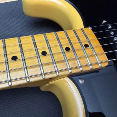 2011 Fender Made in Japan Pawn Shop '51 Blonde, Telecaster Stratocaster Hybrid image 16