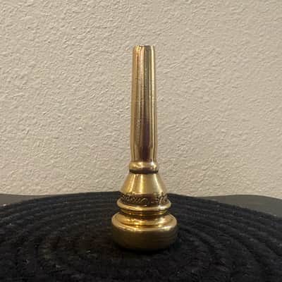 Vintage Rudy Muck Cushion Rim Gold Plated 15S Trumpet Mouthpiece image 8