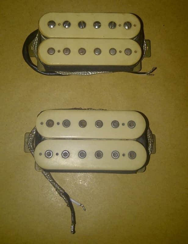 Vintage DiMarzio PAF & Super Distortion Set (Mid 70s Square | Reverb
