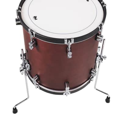 Pacific Drums & Percussion Set Concept Classic 3-Piece w/26 Kick, Ox Blood with Ebony Hoops Drum Shell Packs (PDCC2613OE) image 4