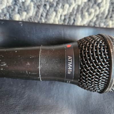 Audio-Technica ATM41a Handheld Cardioid Dynamic Microphone 2010s - Black image 2