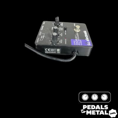 TC Electronic Stereo Chorus + Pitch Modulator & Flanger 1991 - 2016 - Black - X15279 image 5