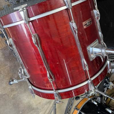 Yamaha 1984 Recording Custom Cherry Drum Set image 17