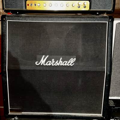 Jose modded Marshall 1959 Super Lead Reissue 2-Channel 100-Watt Guitar Amp Head 1988 - Black image 1