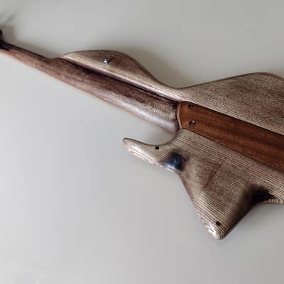 GVGD 34" FRETLESS BASS 4 STRINGS 07-21 MAHOGANY ASH NATURAL image 17