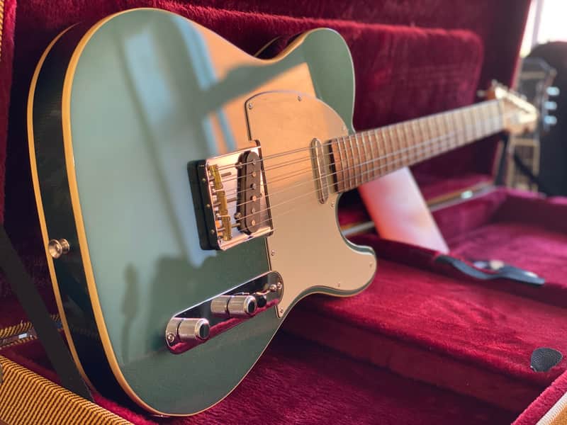 Fender FSR Japan Domestic Sherwood Green Metallic Alder/Rosewood Telecaster Custom MIJ 2025 w/ Hardcase image 1