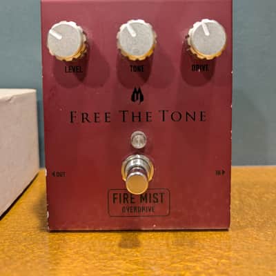 ギター Free The Tone Fire Mist Overdrive Free The Tone FM-1V Fire Mist Overdrive Pedal | Vision Guitar