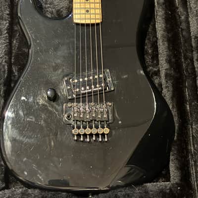 Rare LEFT HANDED 1987 Kramer Baretta American black OHC image 3