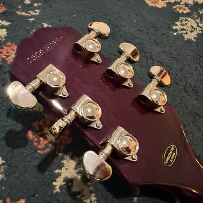 Epiphone Les Paul Custom Widow - Purple Burst image 14