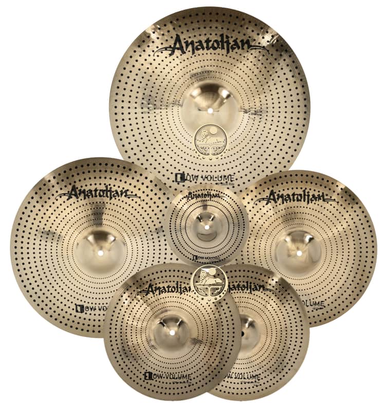 Anatolian Ultimate Low Volume Cymbal Pack Box Set 10-14-16-18-20-inch image 1