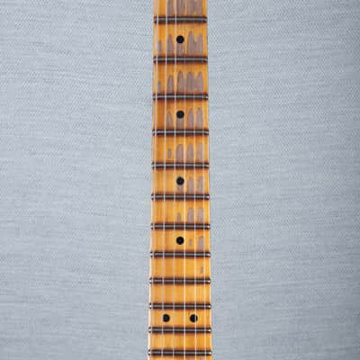 Fender Custom Shop 52 Telecaster Heavy Relic Guitar - Aged Vintage White - CHUCKSCLUSIVE - #R127076 image 4