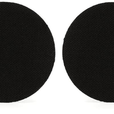 Evans PB2 Double Bass Drum Patch (pair) - Black Nylon image 1