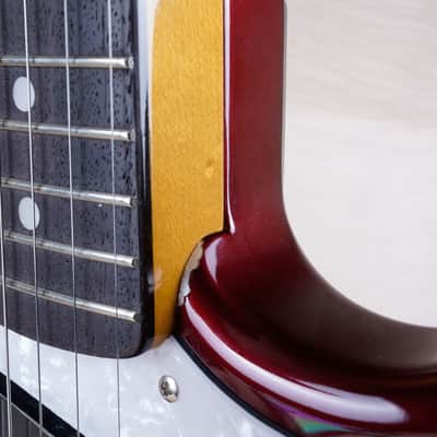 Fender MG-69 MH Mustang '69 Reissue MIJ 2010 Candy Apple Red with Matching Headstock Japan w/ Bag image 18