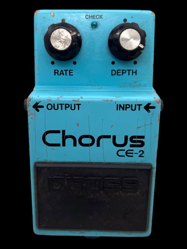 Boss CE-2 Chorus (Black Label) With Keeley Mod 1979 - 1984 - Blue X6340 image 1