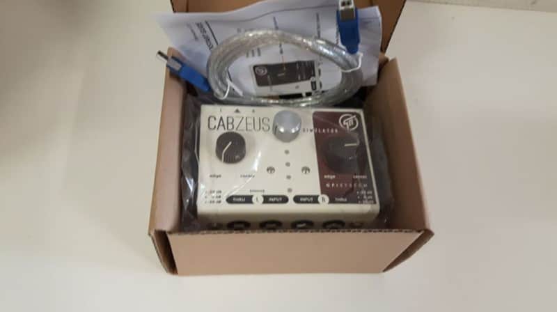 GFI System Cabzeus Stereo Speaker Simulator Pedal w/ Original box & paperwork image 1