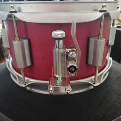 Drumcraft Series 8 Maple 10x6 Snare Drum  Artist Purple image 2