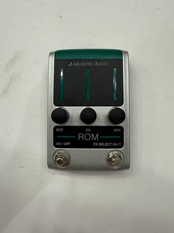 Aalberg Audio ROM RO-1 Stereo Digital Reverb Guitar Effect Pedal image 1