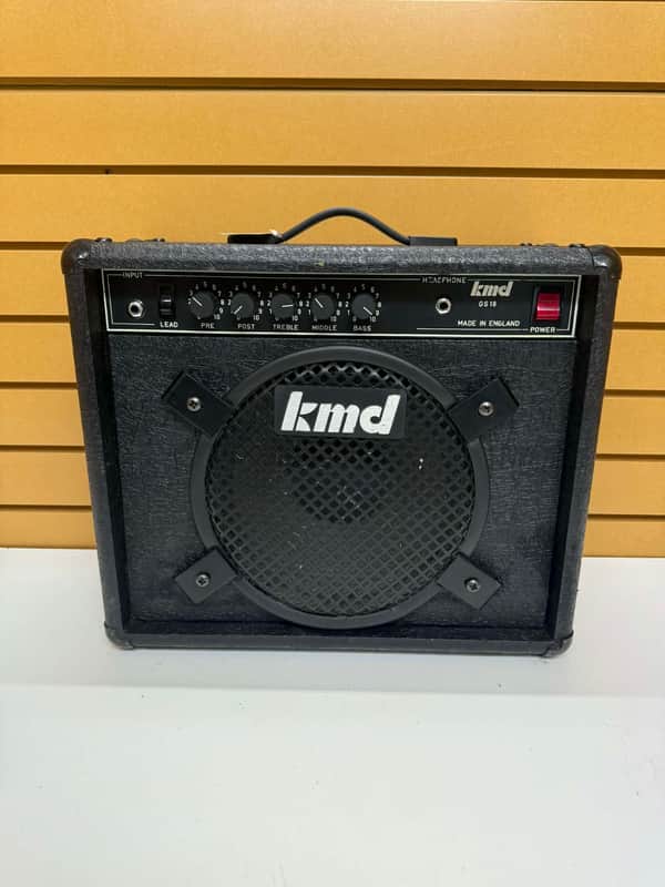 KMD GS18 18-Watts Combo-Guitar Amplifier 1990's - Black image 1
