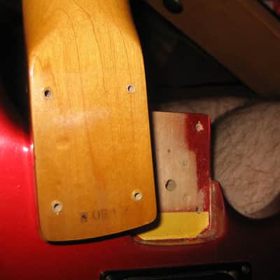 Kramer / ESP J-2000 Pacer Prototype with Kahler 1984 Red image 23