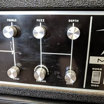 70’s Peavey Musician 300 Solid State Guitar & Bass Amp Head, 175w, Fuzz, Phaser, 2 Channels image 4