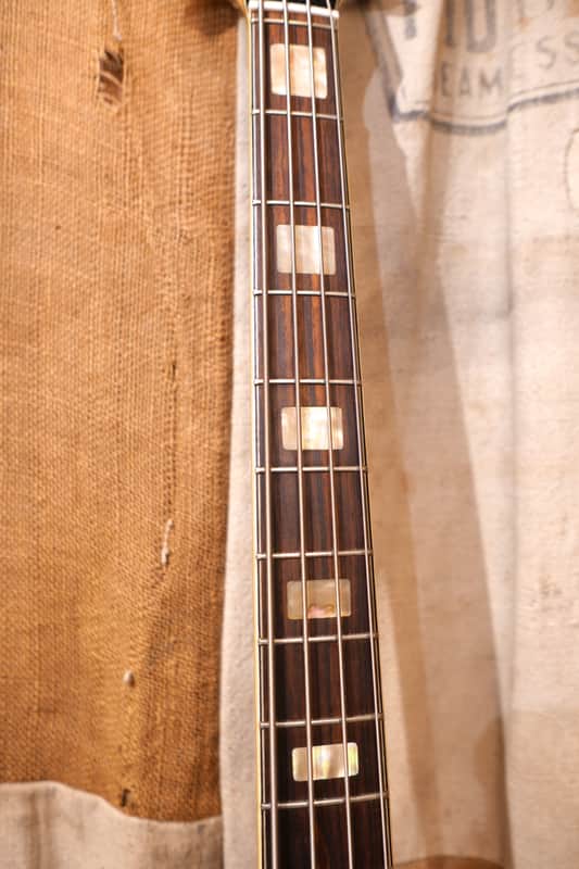 Kent Model 833 Violin Bass Guitar 1968 Cherry Red | Reverb