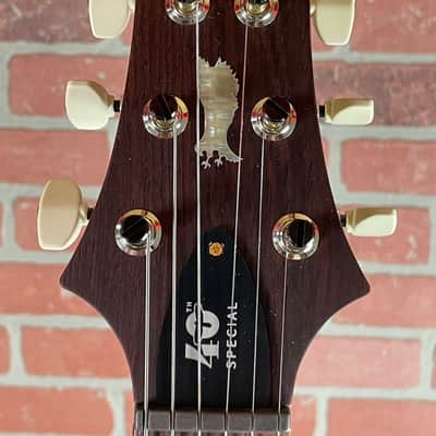 PRS 40th Anniversary Special Semi-hollow 22 Limited Edition Electric Guitar - Yellow Tiger image 11