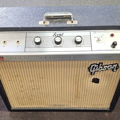 Gibson Scout Reverb Tremolo Tube Amp Serviced image 1