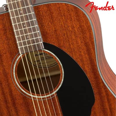 Fender CD-60S Dreadnought Acoustic Guitar, Walnut Fingerboard, All-Mahogany image 4