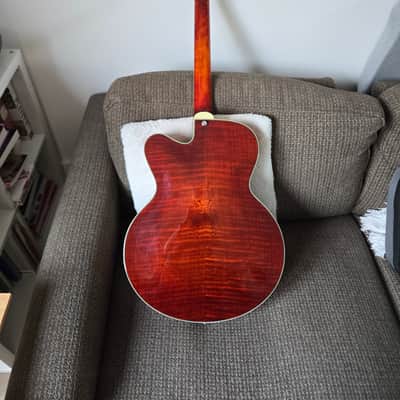 Eastman AR503CE Carved Top Archtop w/upgraded pickup and original case - Free UK Shipping! image 7