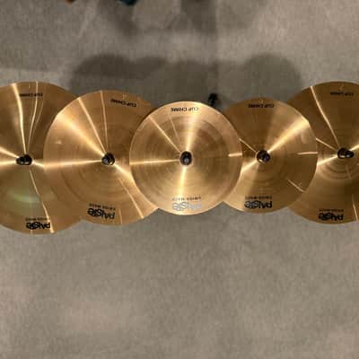 Paiste 5pc 2002 Cup Chime Cymbal Set (#1, 2, 4, 6, 7) with tree holder image 2