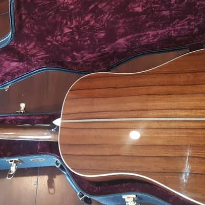 Marklund D-42S 2018  Moon Spruce/Madagascar  (Unreal 12 fret tone and string separation) image 6