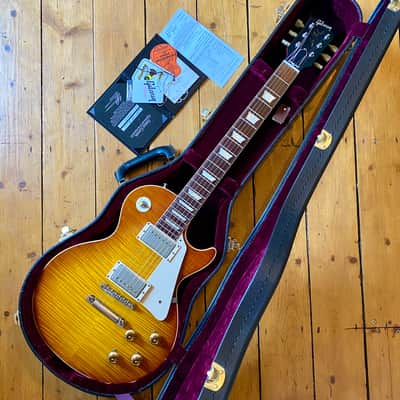 Gibson Custom Shop '59 1959 R9 Les Paul Standard Reissue 2011 Iced Tea Burst VOS image 5