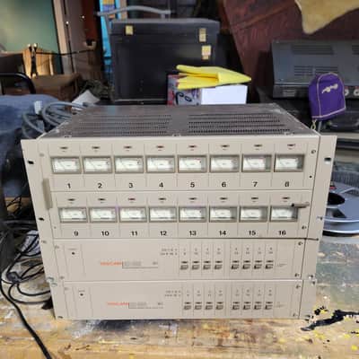 TASCAM MS-16 1" 16-Track Reel to Reel Tape Recorder 1980s - Grey image 18
