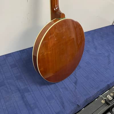 Vintage Iida 5-String Banjo with Resonator Made in Japan image 16