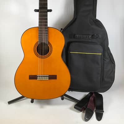Aria Model A555 Classical Acoustic Guitar Made In Japan With Gig Bag image 1