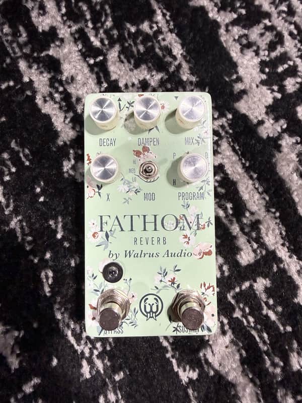 Walrus Audio Fathom Multi-Function Reverb Limited Edition - Floral Series 2019 - Floral image 1